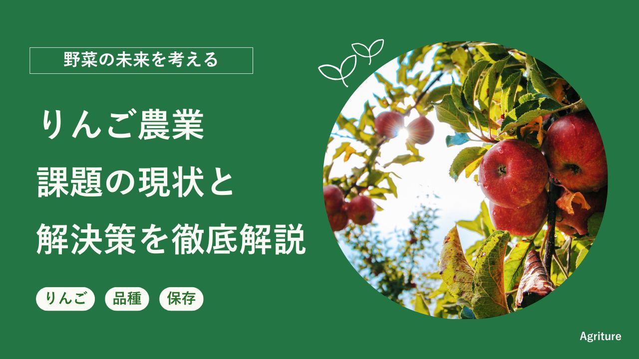 りんご農業の課題とは？現状と解決策を徹底解説 | 国産の乾燥野菜専門 